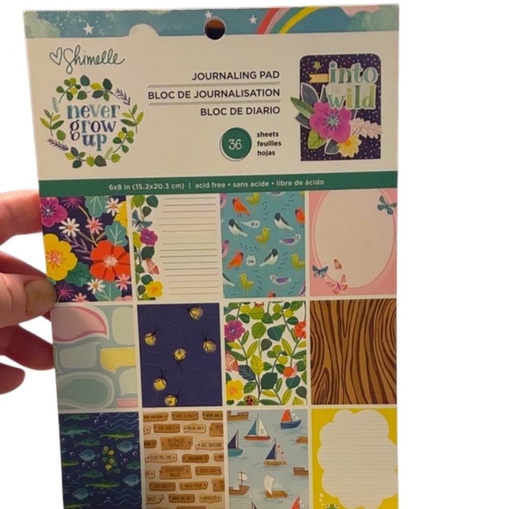 NWOT-Shimelle Journaling Pad - Multicolor